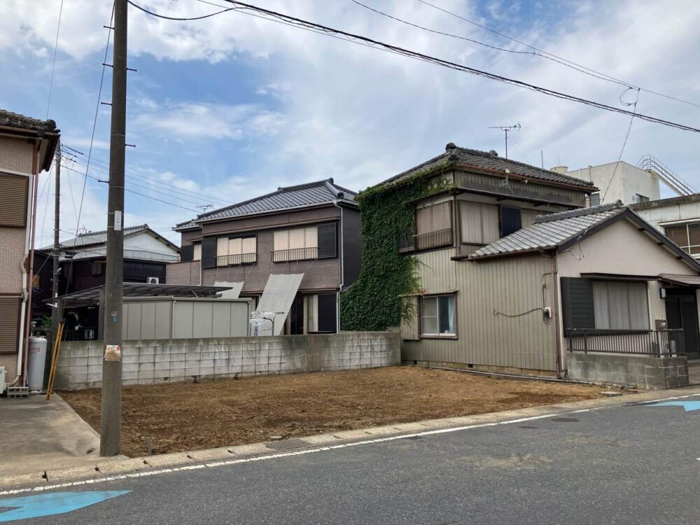木造２階建て解体工事